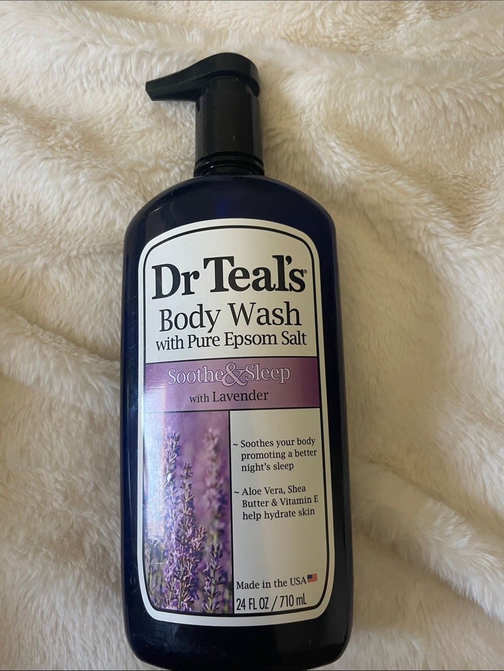 Dr Teal's Soothe & Sleep Lavender Body Wash - Purple
